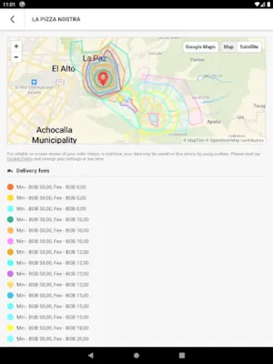 Pizza Nostra Bolivia android App screenshot 0